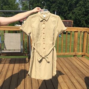 J.Crew utility dress (size 10)  Never been worn